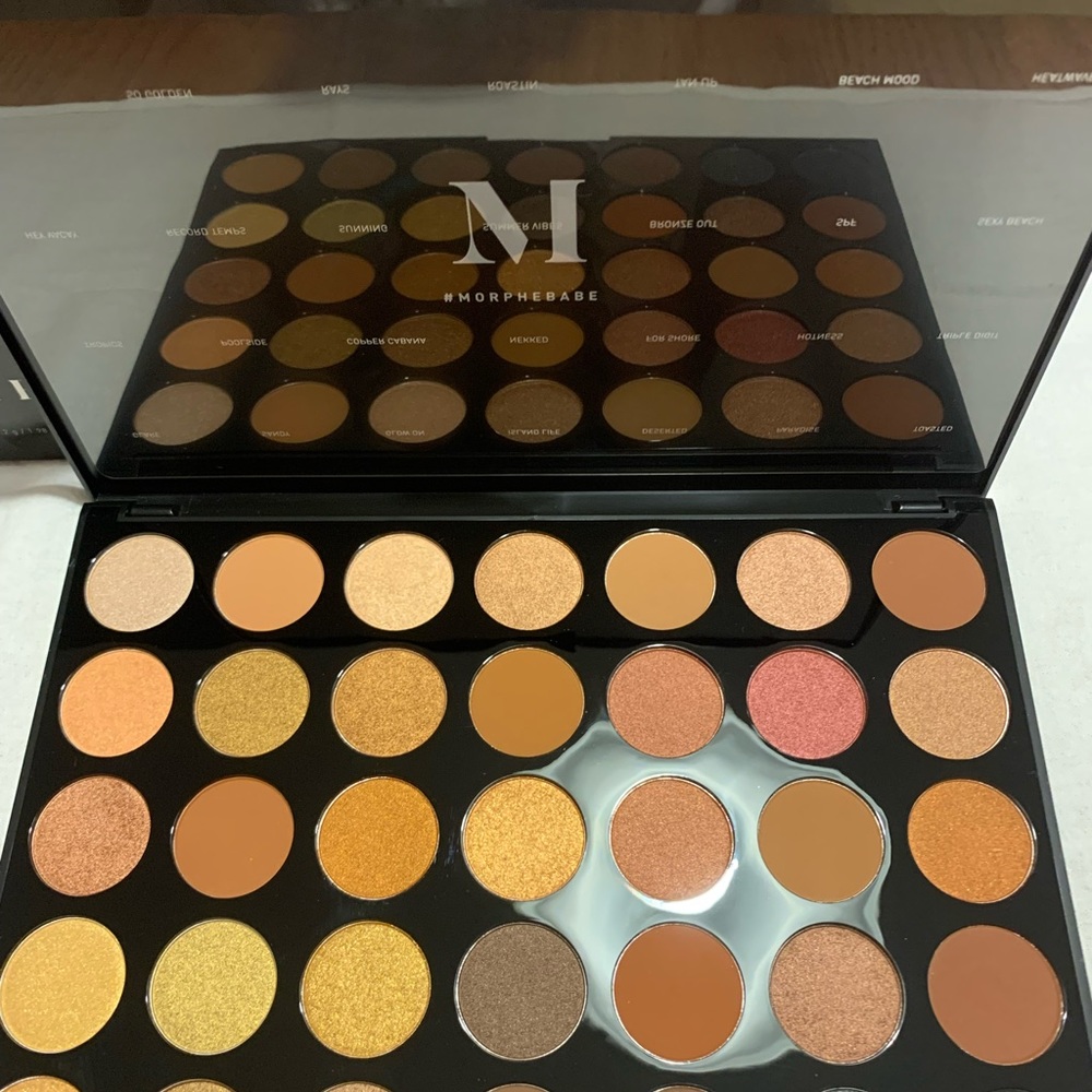 Morphe eyeshadow palette 35G Bronze Goals